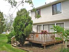 premium end unit with new deck