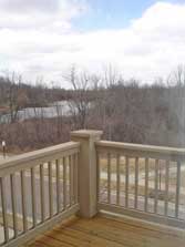 view from deck