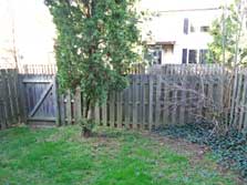 Private Fenced Yard
