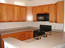 kitchen with breakfast bar